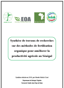Synthèse de recherches sur des méthodes de  fertilisation organique, 2018