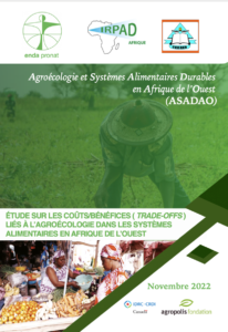 Etude sur les coûts/bénéfices (Trades-off) liés à l'agroécologie dans les systèmes alimentaires durables en Afrique de l'Ouest