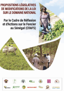 CRAFS: PROPOSITIONS LÉGISLATIVES DE MODIFICATIONS DE LA LOI SUR LE DOMAINE NATIONAL
